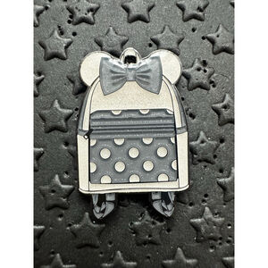 📍FINAL📍Loungefly Disney 100 Minnie Mouse Glitter Backpack Enamel Pin